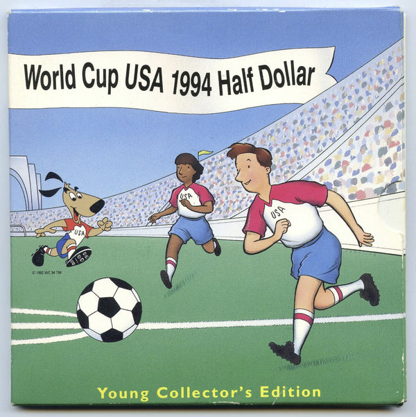 1994 World Cup USA Half Dollar Commemorative Coin Young Collectors Edition J690