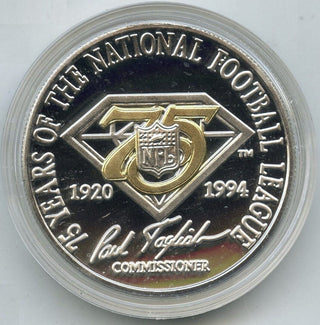 Super Bowl XXIX Sterling Silver 1920 - 1994 Proof Medal Round Game Coin - H805