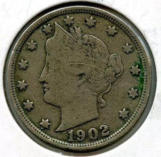 1902 Liberty V Nickel - Five Cents - BQ881