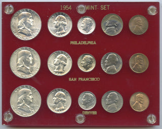 1954 United States Mint Coin Set - One Half - J691