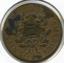 1803 Large Cent Penny - Counterstamp - C595