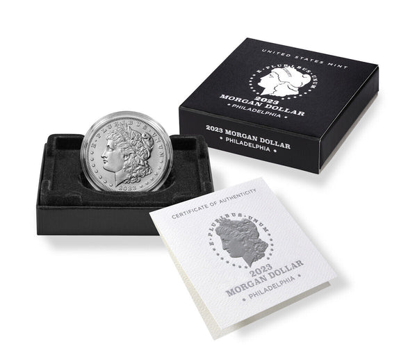 2023-P Morgan Silver Dollar US Mint 23XE Philadelphia Mint - G954