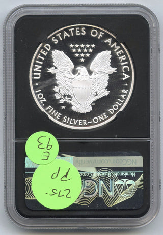 2020-W Silver Eagle 1 oz NGC PF70 First Day Issue John Mercanti Signature E93