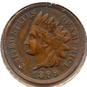 1899 Indian Head Cent Penny - MB853