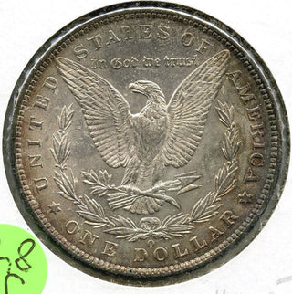 1885-O Morgan Silver Dollar - Toning Toned - New Orleans Mint - J840