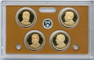 2013 United States Presidential Dollar Proof Set 4 Coins US Mint San Francisco