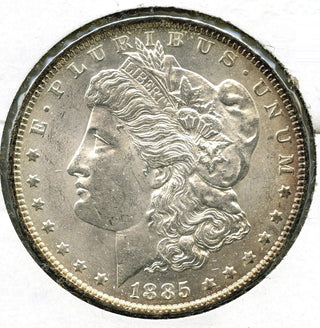 1885-O Morgan Silver Dollar - Toning Toned - New Orleans Mint - J840