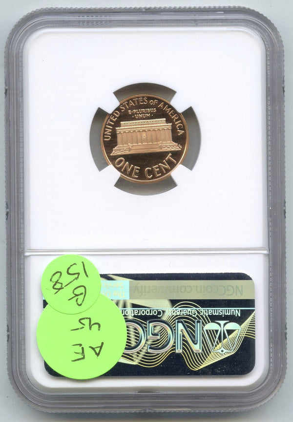 2004-S Lincoln Proof Cent Penny NGC PF 70 RD Ultra Cameo - San Francisco - G158