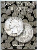 Washington Quarters 1988 - 1998 Set Coin Folder - Harris Album 2691