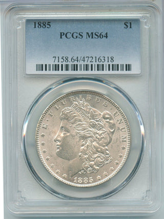 1885-P Silver Morgan Dollar PCGS MS64 Philadelphia Mint - SR915