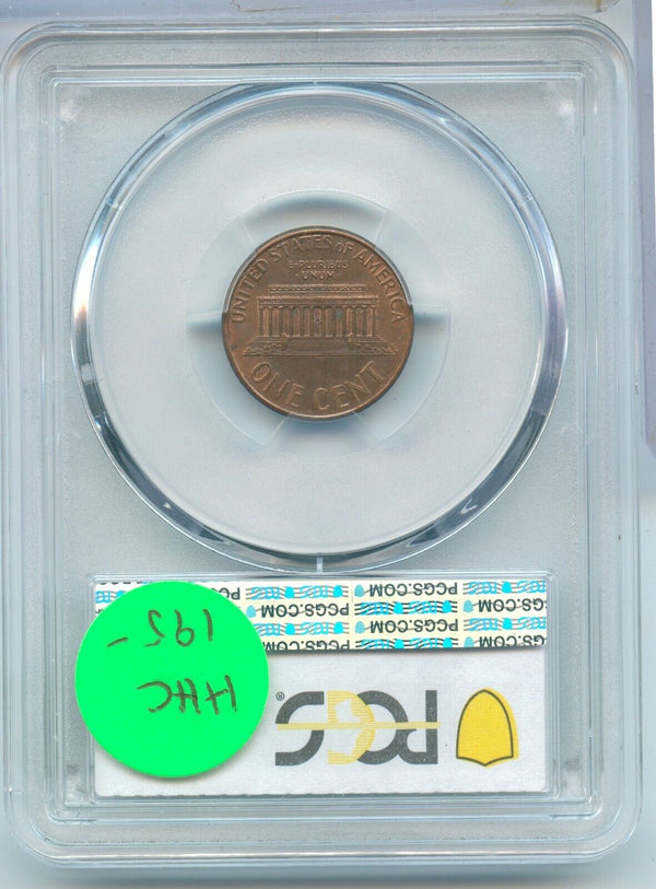 1994-P DDR FS-801 (039.9) Lincoln Memorial Cent PCGS MS63RB - SS298