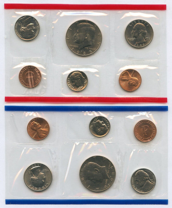 1985 Uncirculated U.S. Mint Set 10 Coins United States Philadelphia & Denver