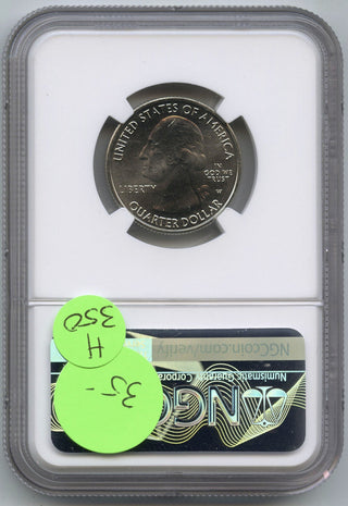 2019-W San Antonio Quarter First W Mint Mark NGC MS 64 American Coin Hunt H350