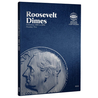 1965 - 2004 Roosevelt Dimes Coin Folder Set Whitman Album 9034 Collection