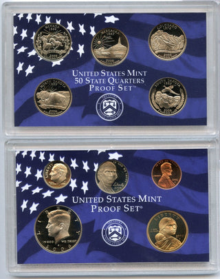 2006 United States Proof Set 10 Coins U.S. Mint San Francisco State Quarters