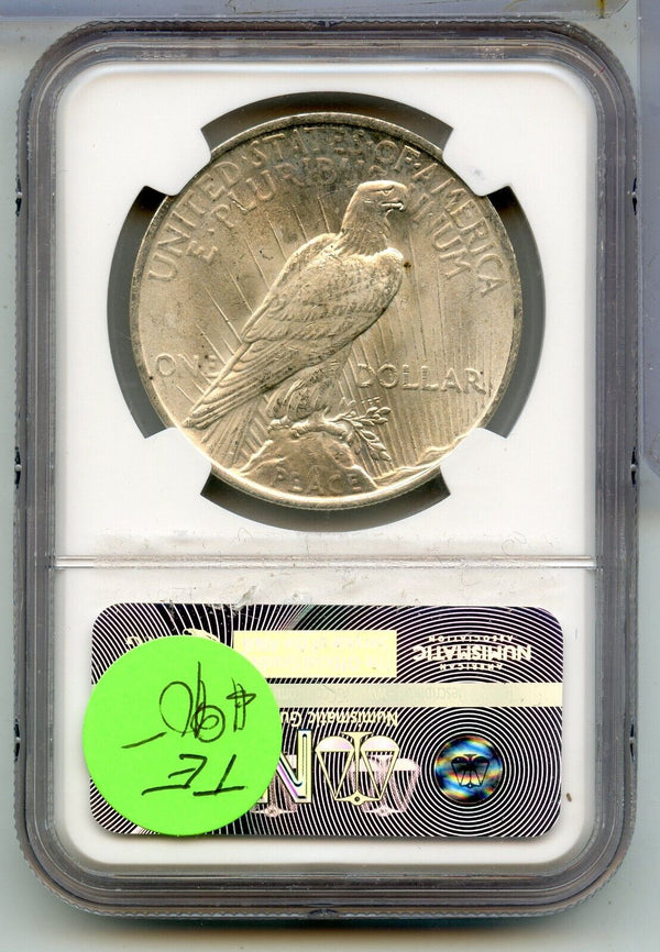 1922-P Peace Silver Dollar NGC MS 64 Philadelphia Mint - KR909
