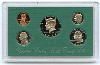 1996 United States Proof Set 5 Coins U.S. Mint San Francisco