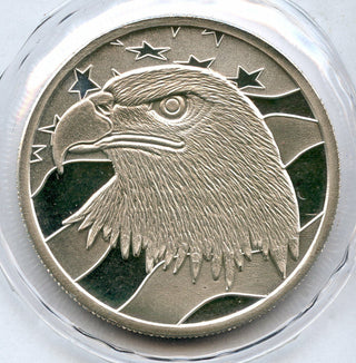 Pledge Allegiance American Eagle 999 Silver 1 oz Medal Round USA ounce - RC392