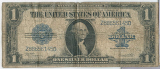 1923 $1 Silver Certificate - Large Currency Note - One Dollar - SS558