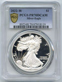 2022-W Burnished Silver Eagle 1 oz PCGS PR 70 DCAM - West Point Mint - J511