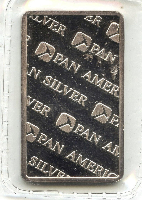 Pan American 999 Silver 1/4 oz Troy Ingot Bar Medal Northwest Territorial - J122