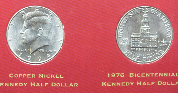 John F Kennedy 1967 - 1994 Coin & Stamp Portfolio JFK United States America K14