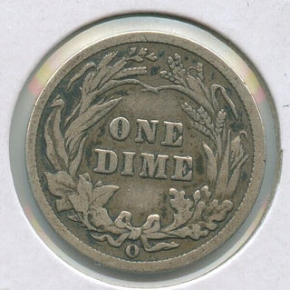 1906-O Barber Silver Dime 10c New Orleans Mint - SS386