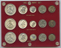 1951 United States Mint Coin Set - One Half - Toning Toned - J692