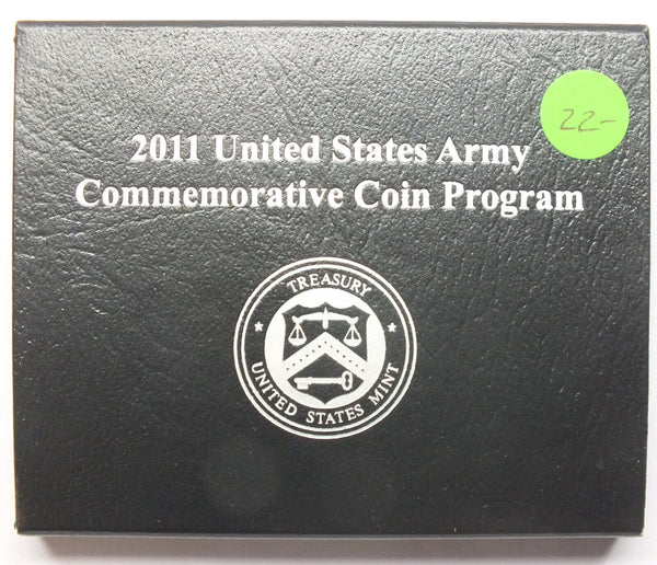 2011 United States Army Proof Clad Half Dollar ARM5 Coin US Mint Commem - J194