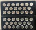 1999-2002 State Quarter Gold/Platinum Layered 80 Coin Set - SS216