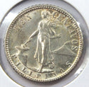 1944-D Philippines Coin 10 Centavos - Toned Toning - Filipinas - J784