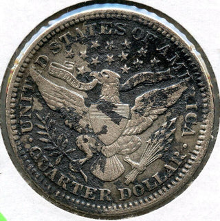 1902 Barber Silver Quarter - Philadelphia Mint - BP785