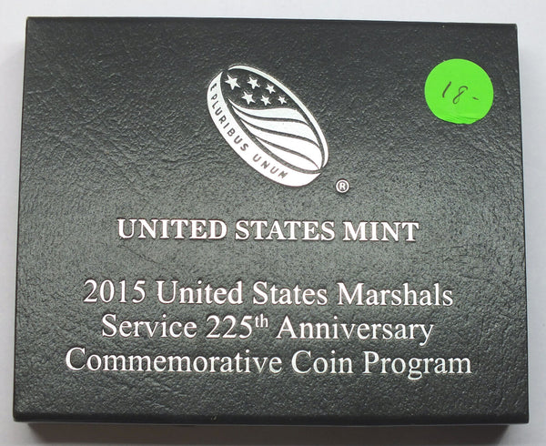 2015 US Marshals Service Proof Clad Half Dollar 225th Ann. SR5 Coin - J179