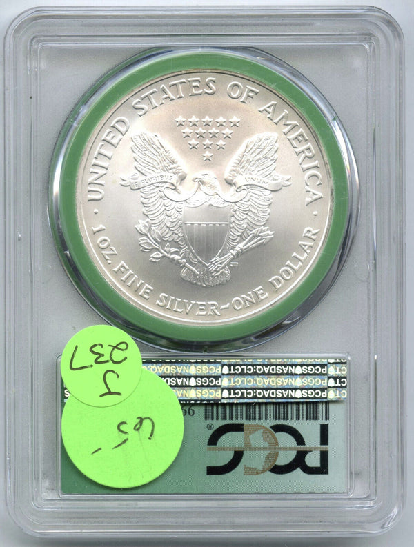 2005 American Eagle Silver Dollar PCGS MS69 Green Label US Mint Sealed Box J237