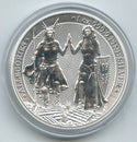 2023 Germania Allegories 999 Silver 1 oz Medal Galia & Germania Round DN621