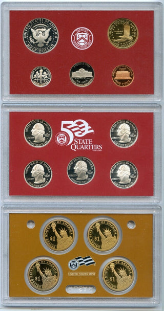 2007 United States Silver Proof Set 14 Coins U.S. Mint San Francisco