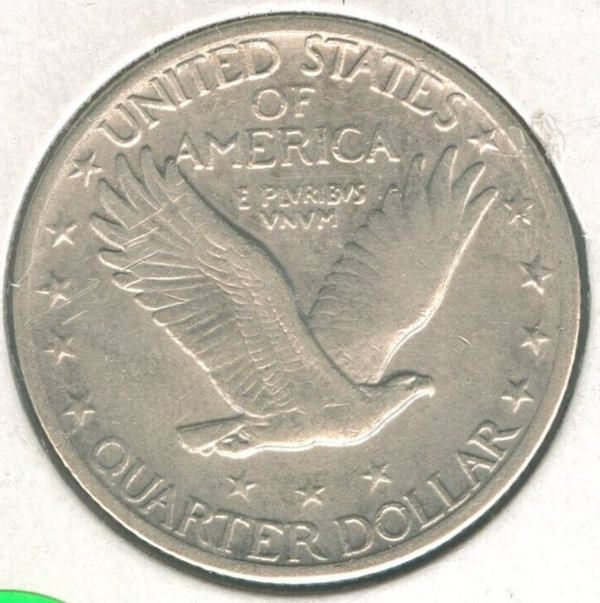 1928 Standing Liberty Silver Quarter - Philadelphia Mint - ER302