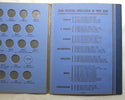 1837 - 1862 Seated Liberty Dime Folder 9011 Whitman Album - Vintage 1940 - K356