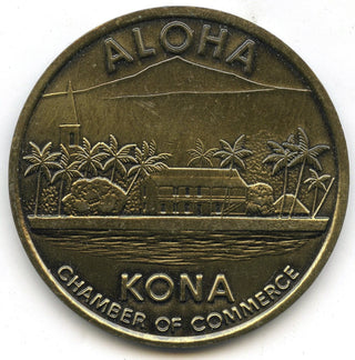 1972 Kona Dollar Aloha Chamber of Commerce Hawaii - J798