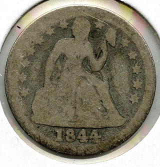 1844 Seated Liberty Silver Dime - Philadelphia Mint - Rare Coin - C982