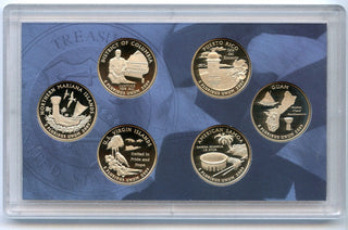 2009 United States State Quarters Proof Set 5 Coins US Mint San Francisco