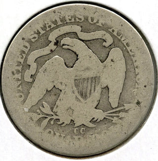 1878-CC Seated Liberty Silver Quarter - Carson City Mint - C375