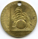 1939 New York World's Fair Empire State Building Souvenir Token Medal Round K399