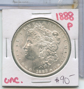 1888-P Morgan Silver Dollar $1 Philadelphia Mint - SS843