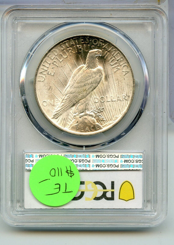 1922-P Peace Silver Dollar PCGS MS64 Philadelphia Mint - KR919