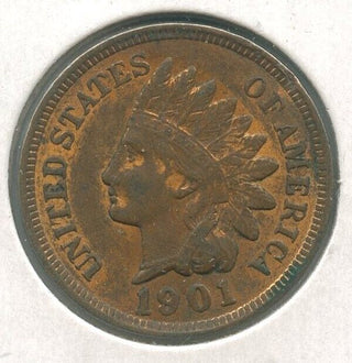 1901 Indian Head Cent Penny - Philadelphia Mint - ER193