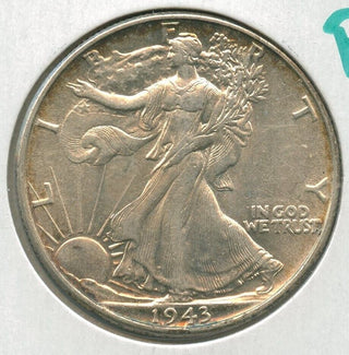 1943-P Silver Walking Liberty Half Dollar 50c Philadelphia Mint  - SR231