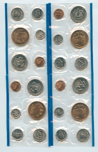 1984 Lot Of 4 Souvenir Sets 24 Coins Philadelphia Mint  - SR768