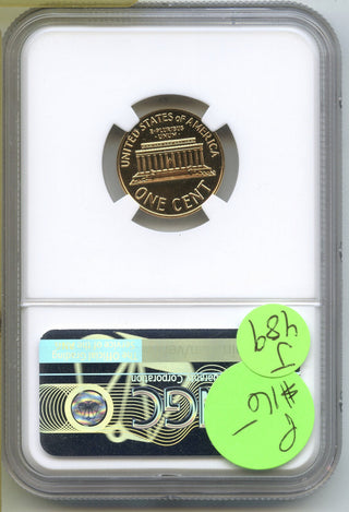 1962 Lincoln Proof Cent Penny NGC PF67 RD Certified - Philadelphia Mint - J489