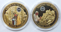 2014 Pope John Paul II Cook Islands 24k Gold-plated Coin Collection Set - J740